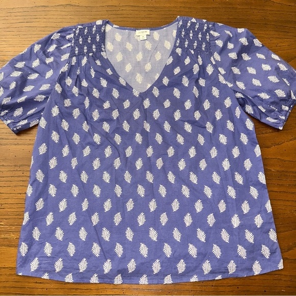 J. Crew Factory Tops - J.crew factory v-neck cotton top M
